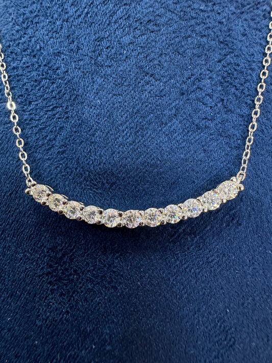 Collar Moissanita