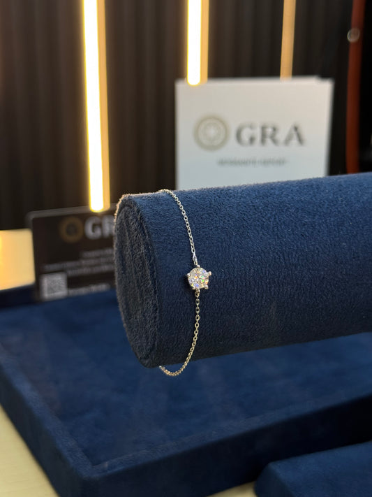 Pulso .6ct moissanita