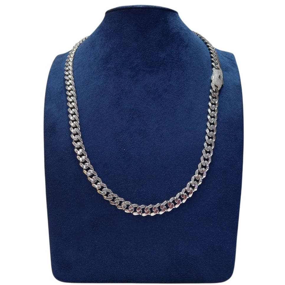 Cadena cubana broche full ice 10mm