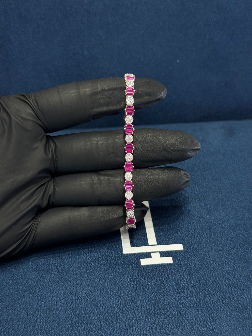 Pulso baguette rubi