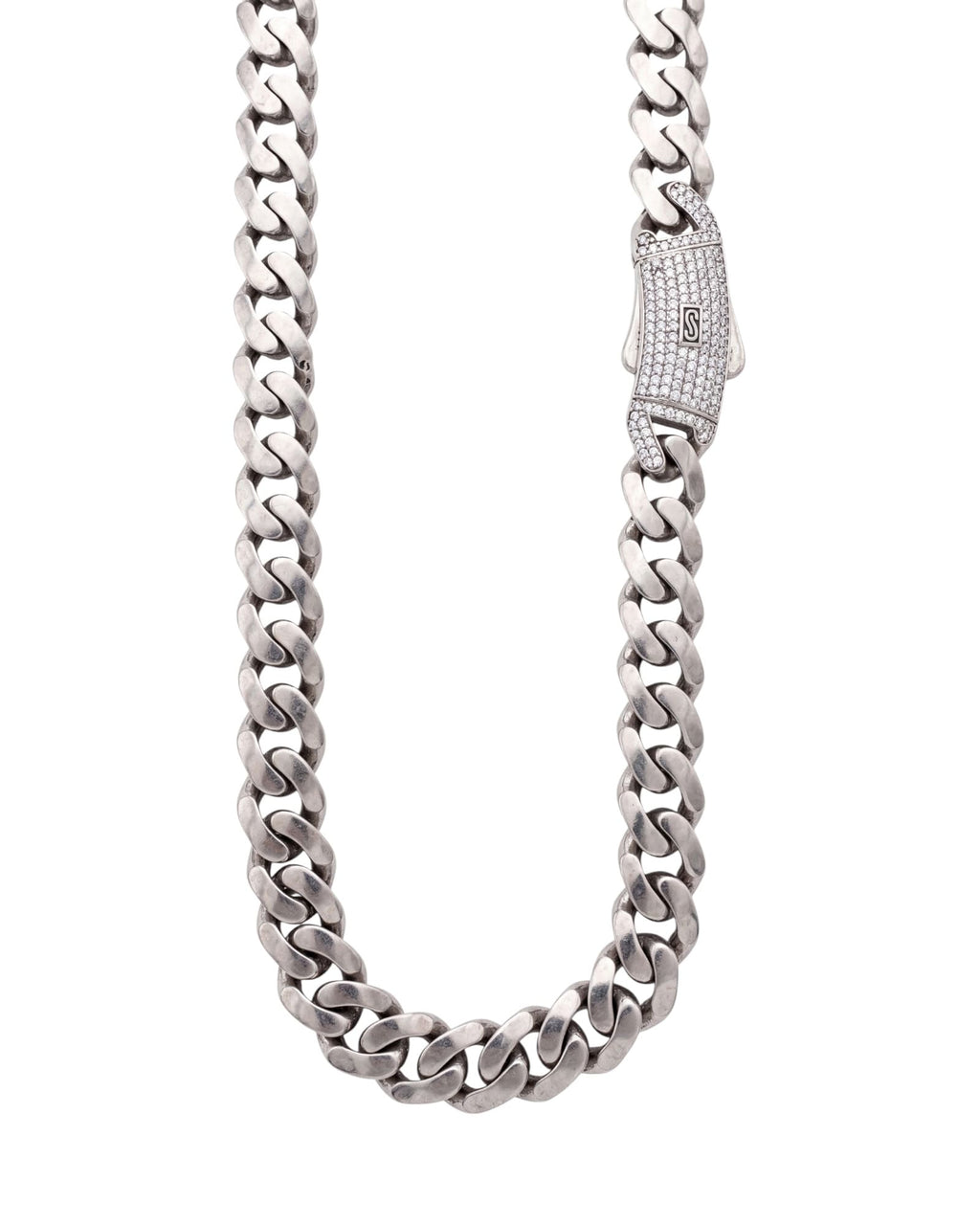 Cadena cubana broche full ice 10mm