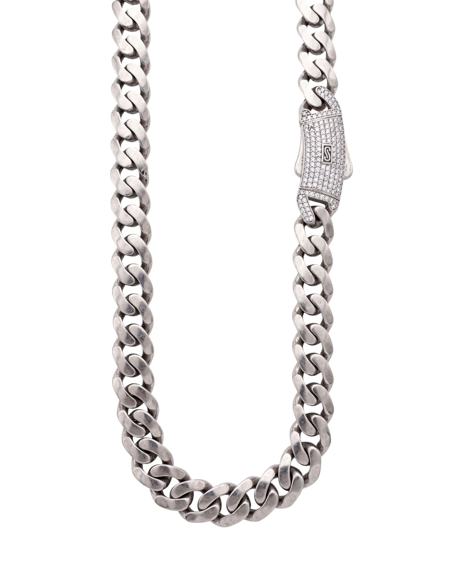 Cadena cubana broche full ice 10mm