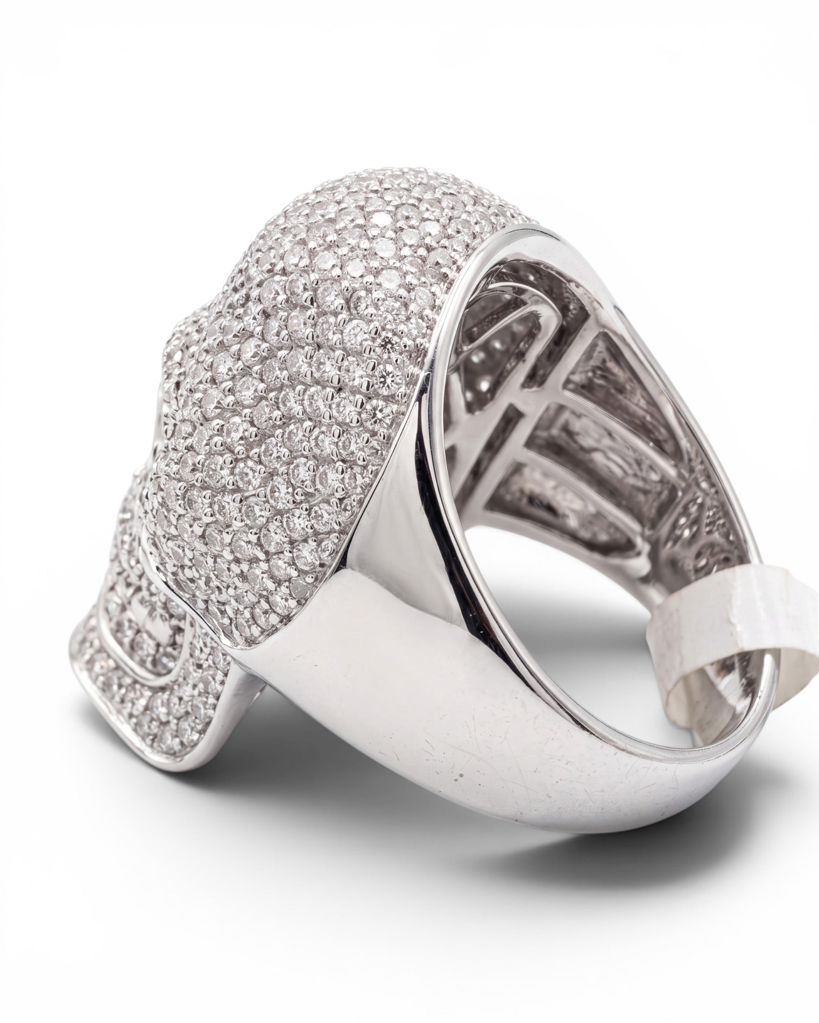 Anillo calavera italiano