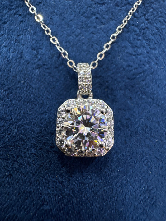 Collar Moissanita