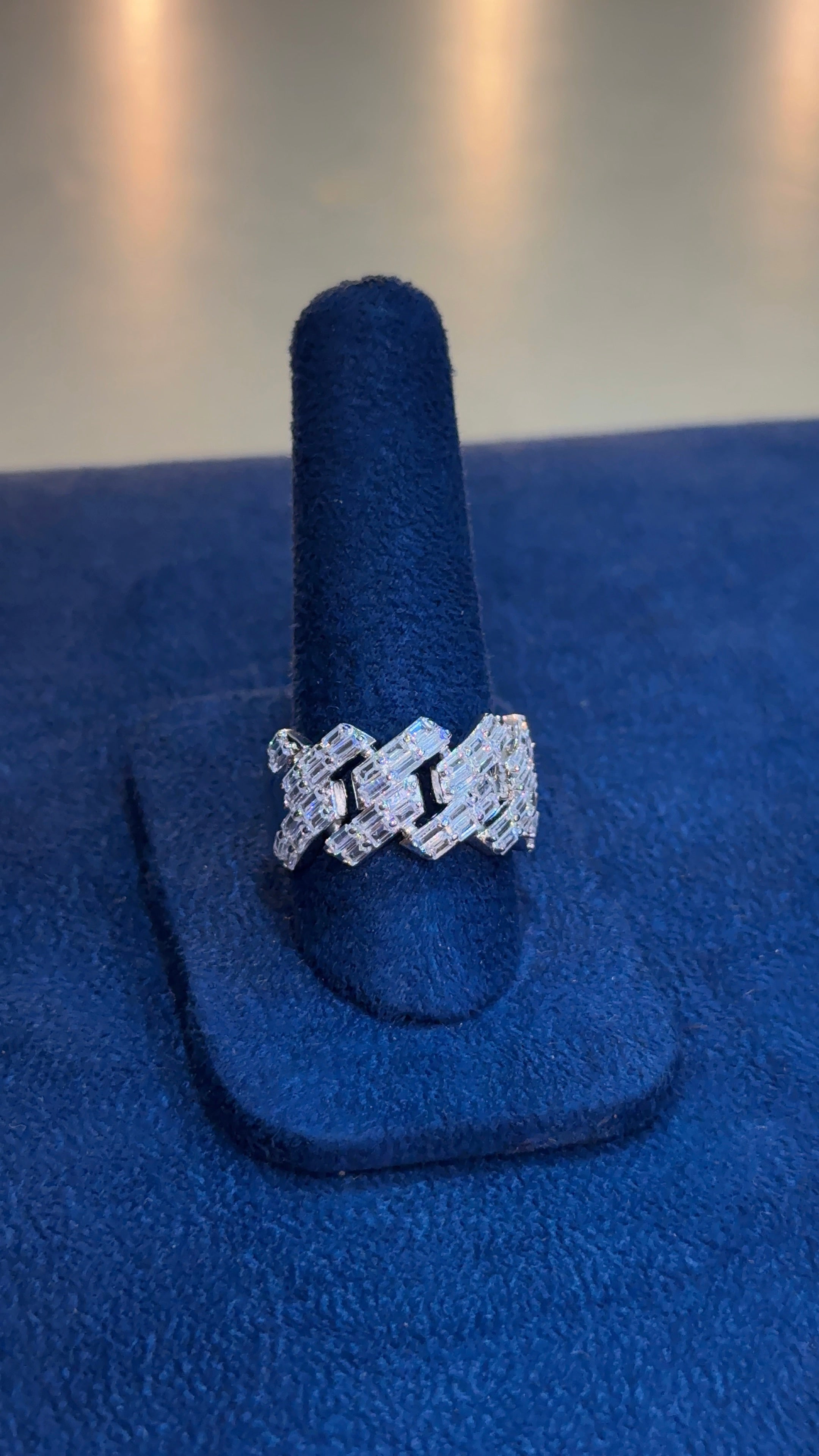 Anillo baguette Miami