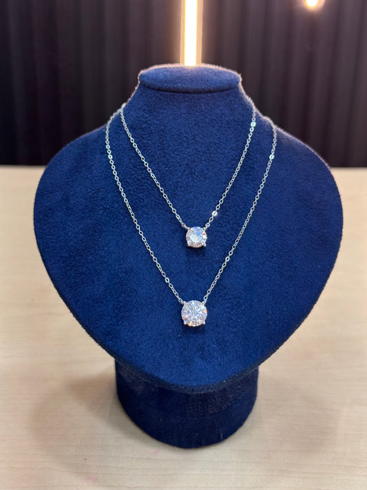 Collar Moissanita