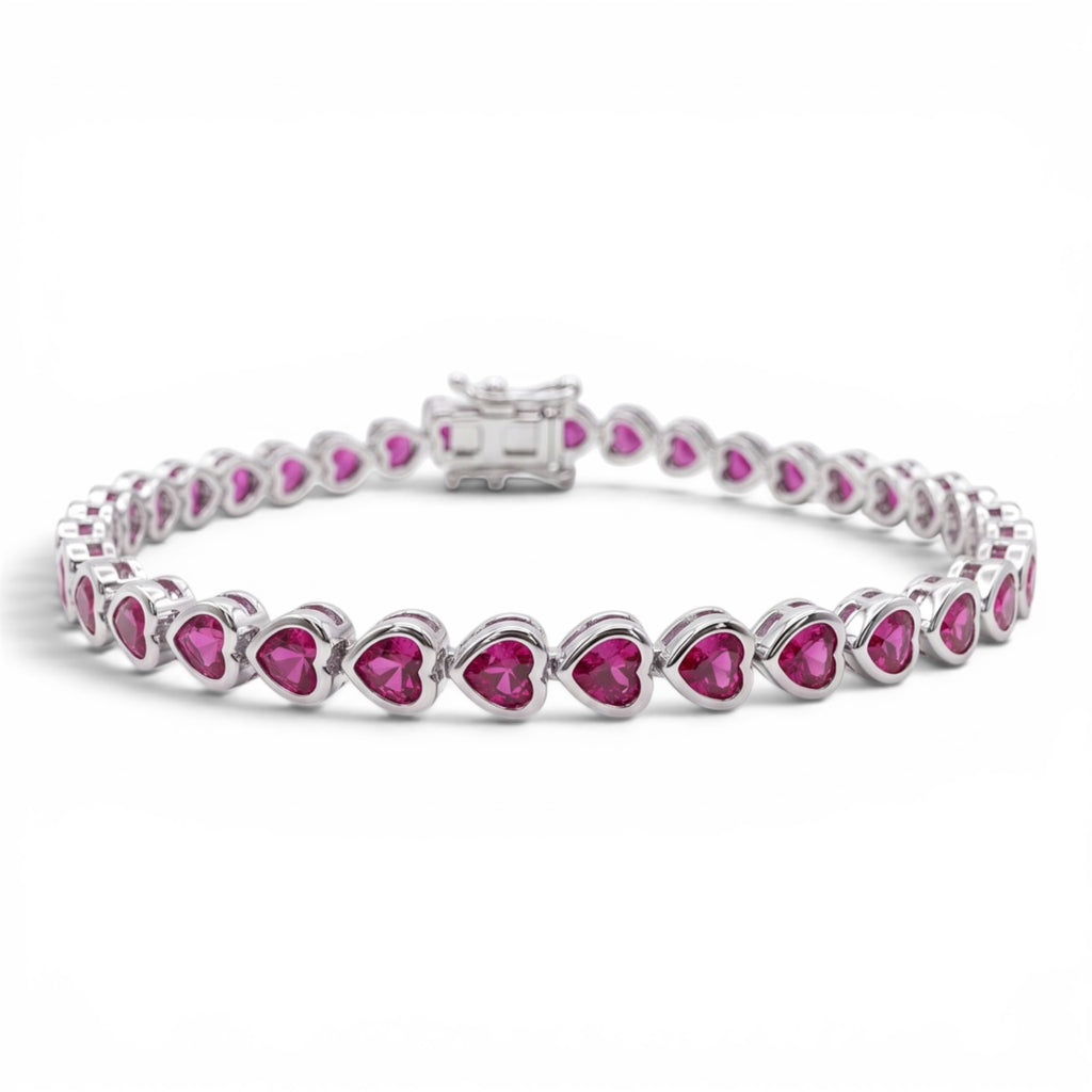 Pulso corazón rosa