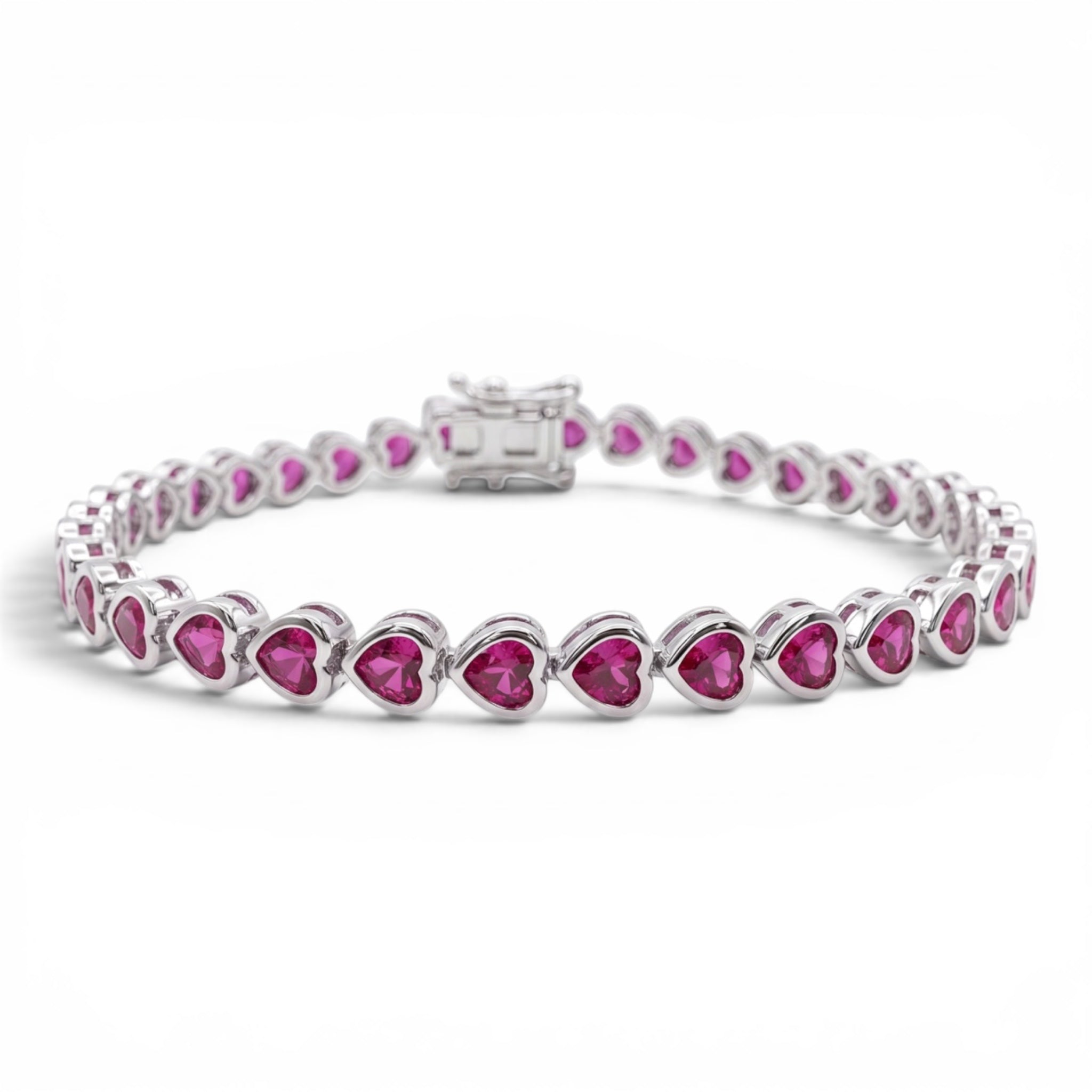 Pulso corazón rosa