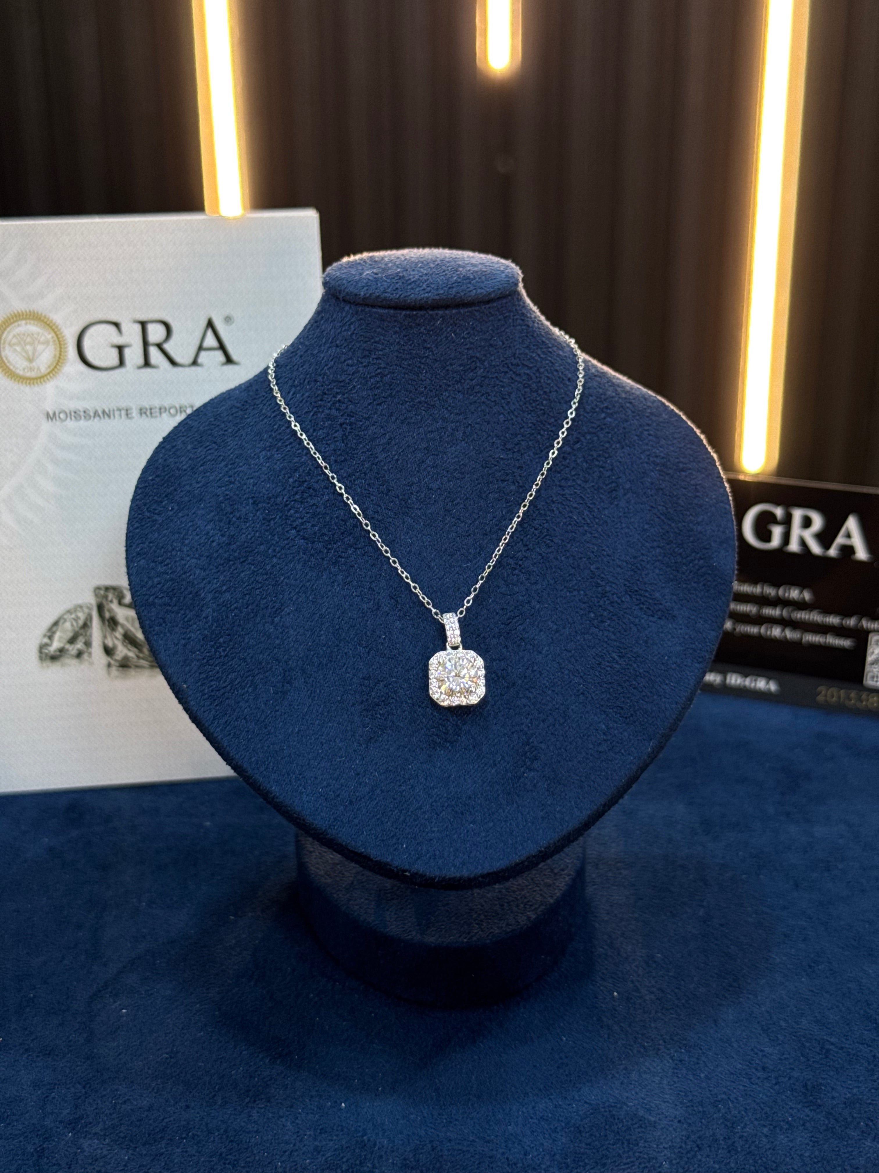 Moissanite Necklace