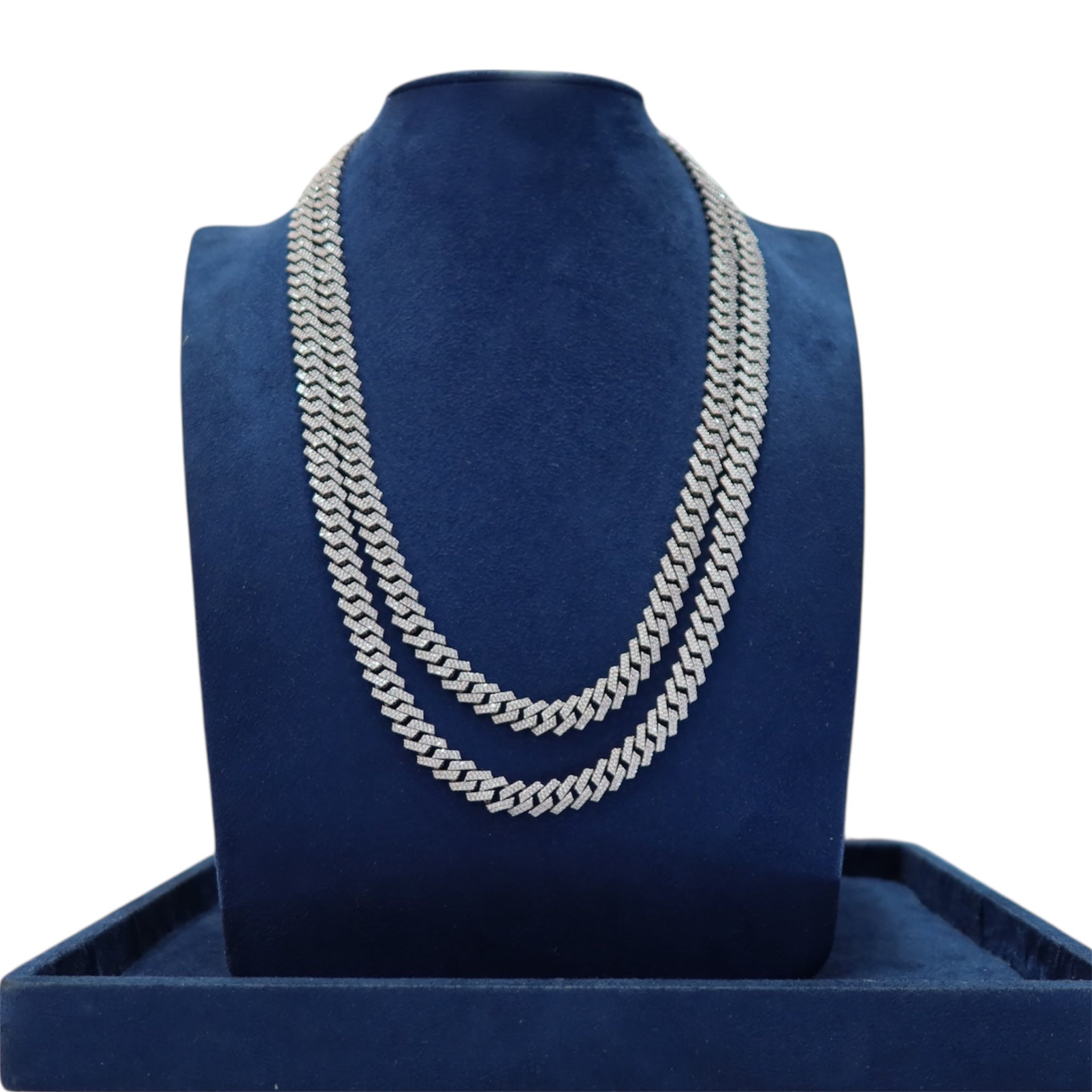 Cadena Miami 9mm hueca