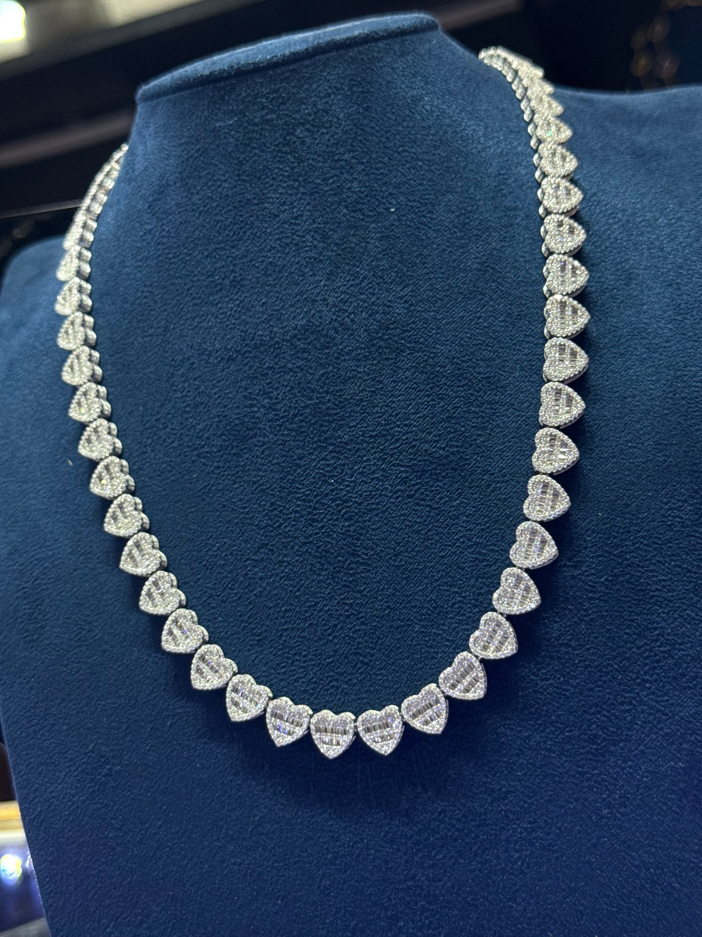 Cadena de corazones