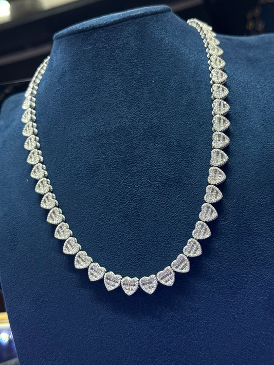 Cadena de corazones