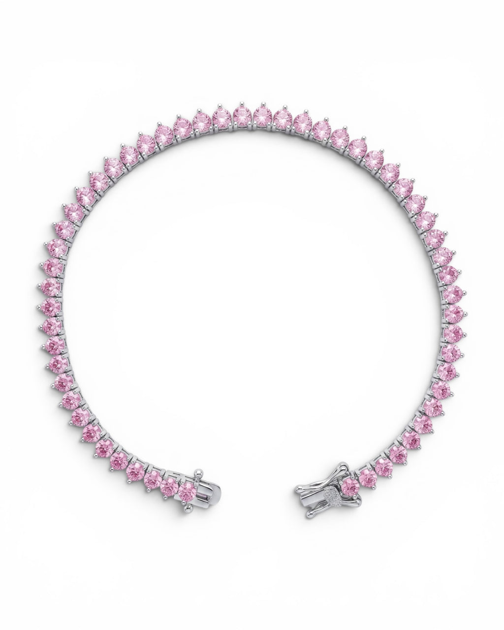 Pulso tenis rosa 3 uñas