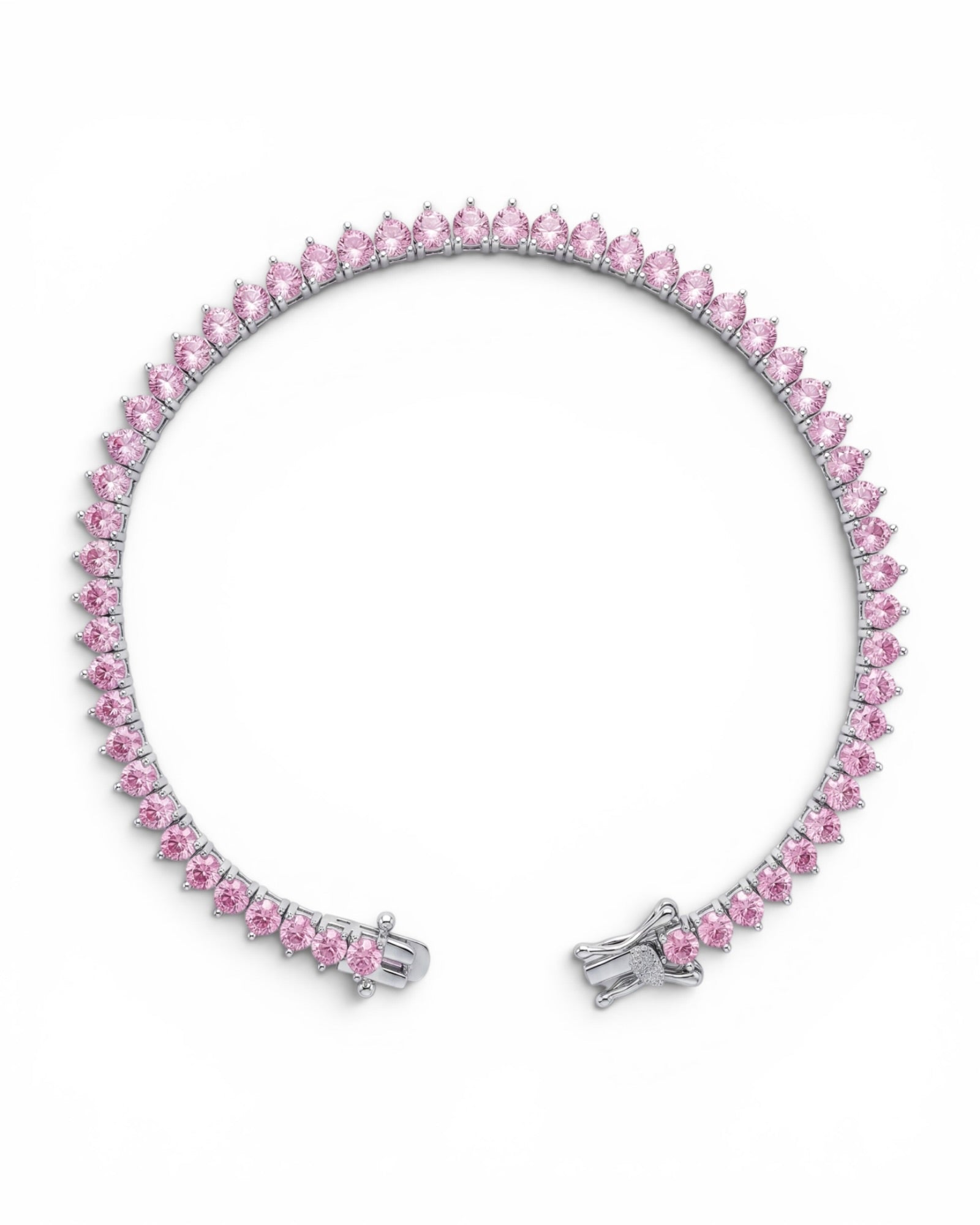 Pulso tenis rosa 3 uñas