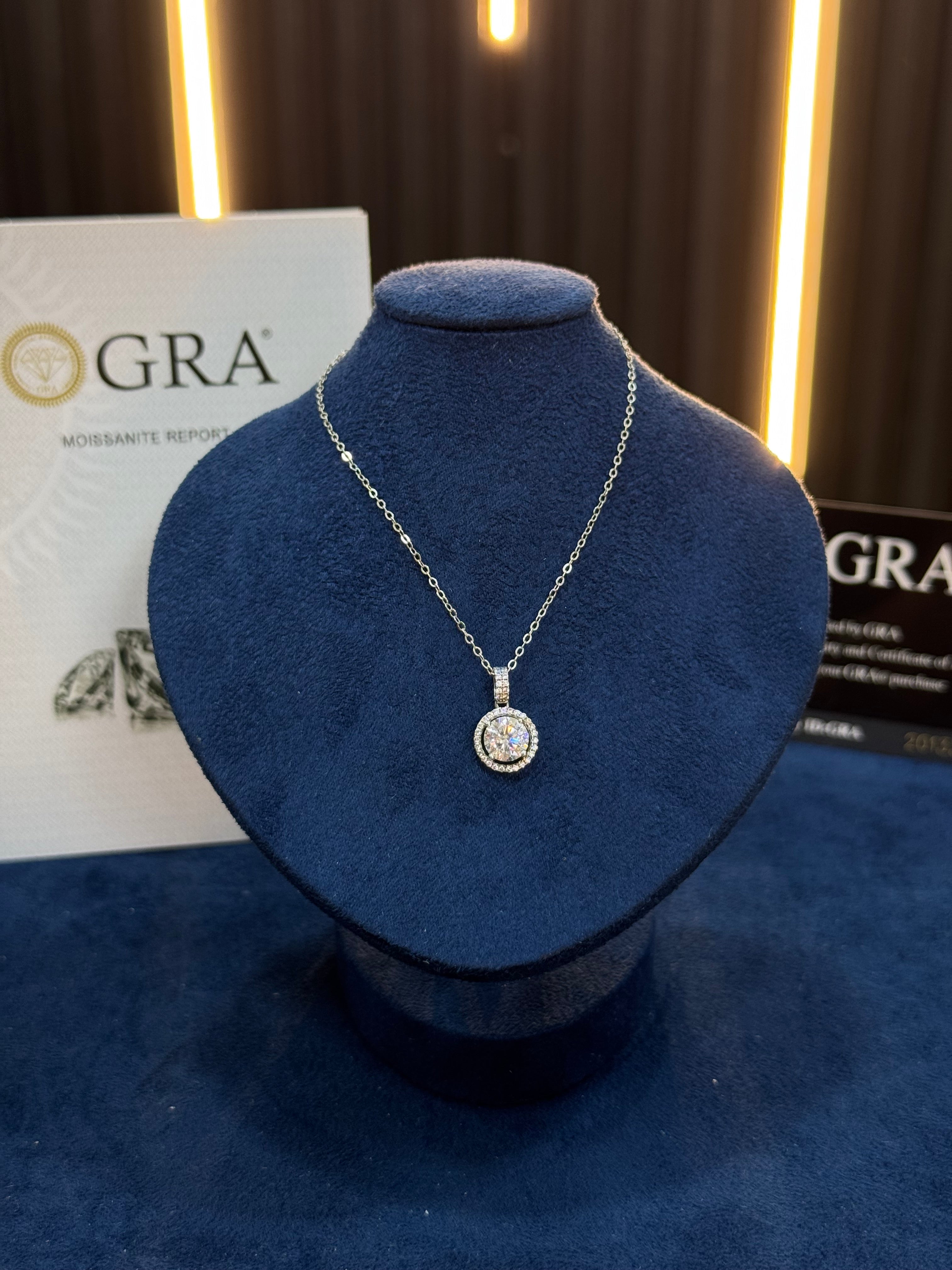 Moissanite Necklace