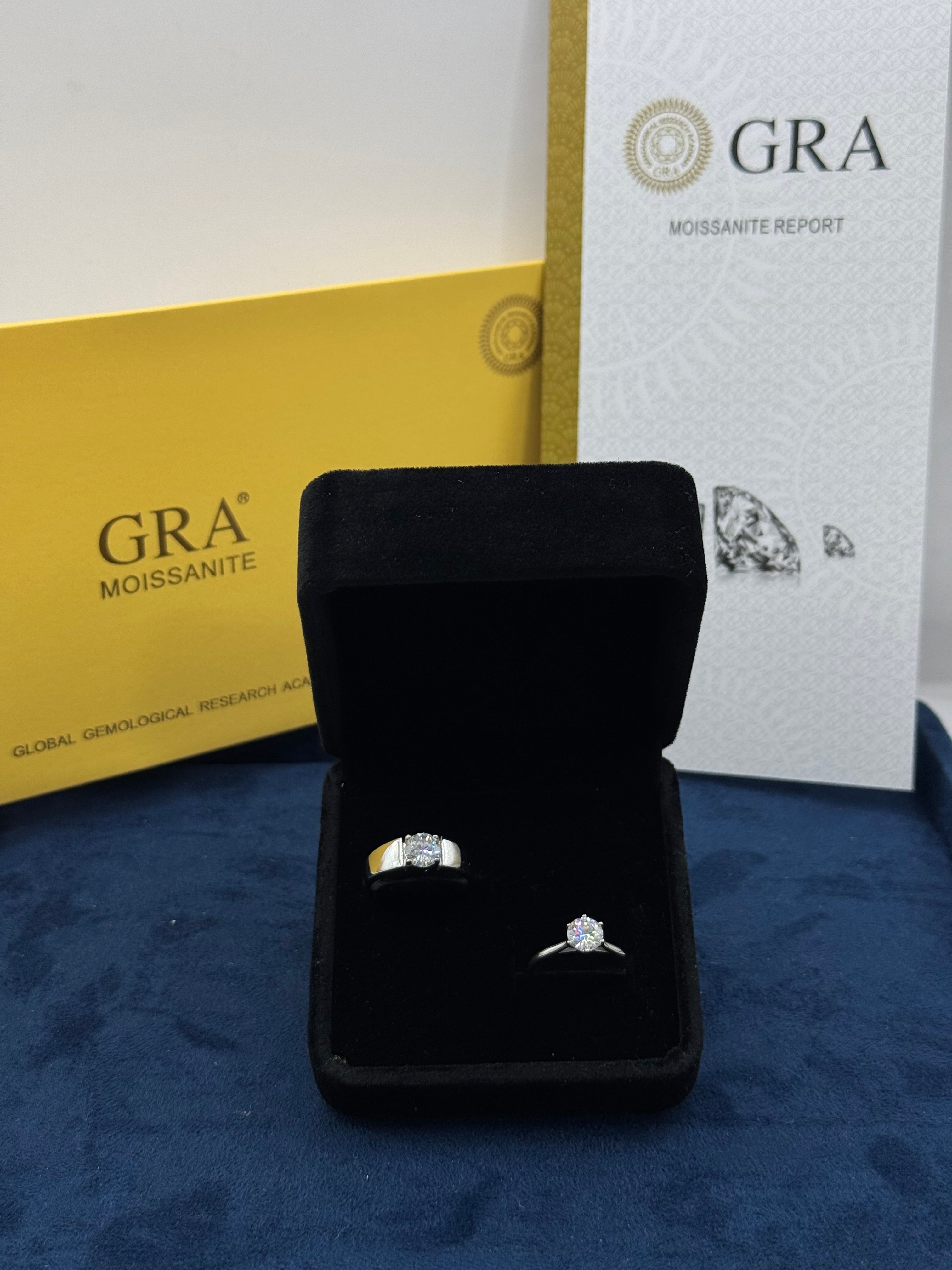 Anillos de promesa hombre y mujer ajustables