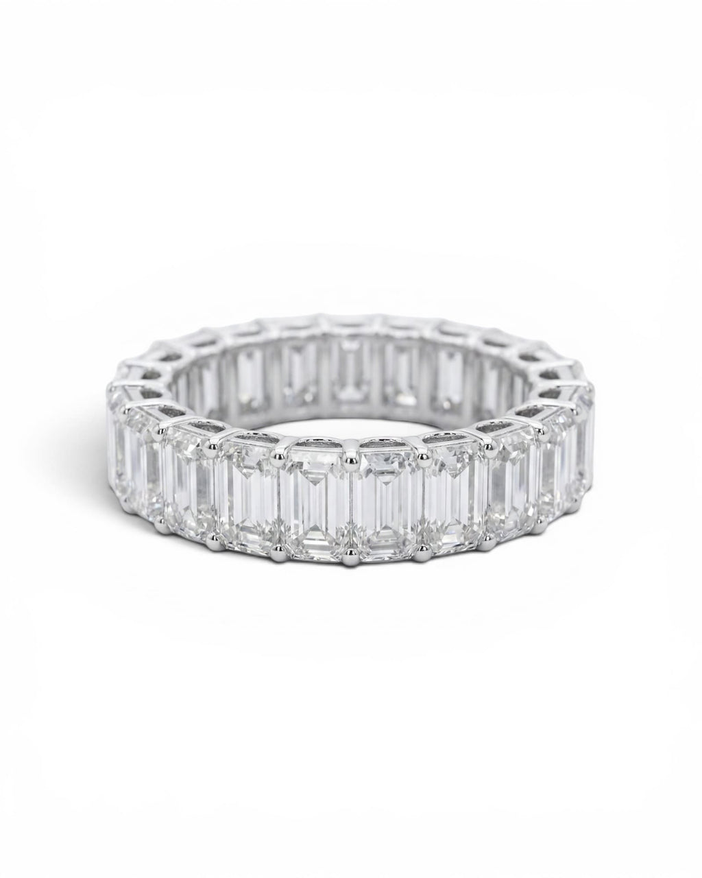 Anillo churumbela moissanita