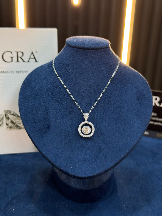 Collar Moissanita