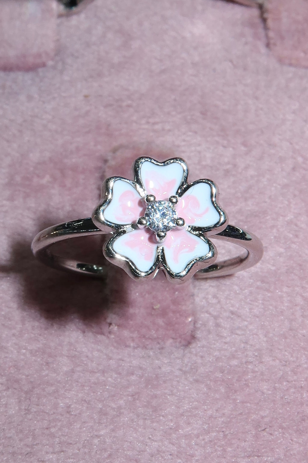 Anillo flor
