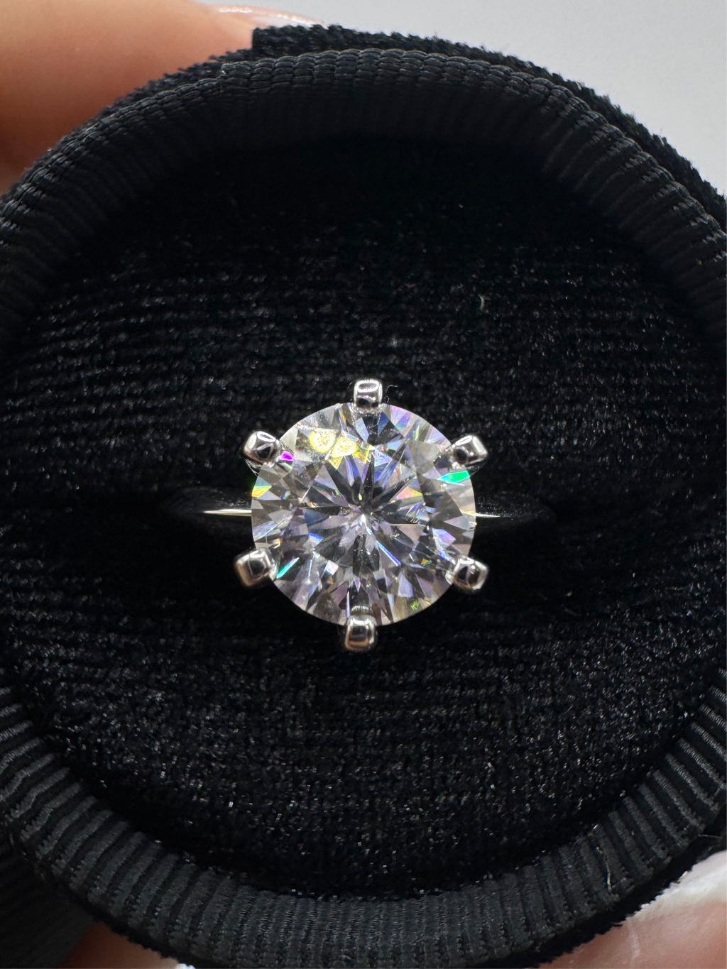 Anillo Tiffany  2 ct