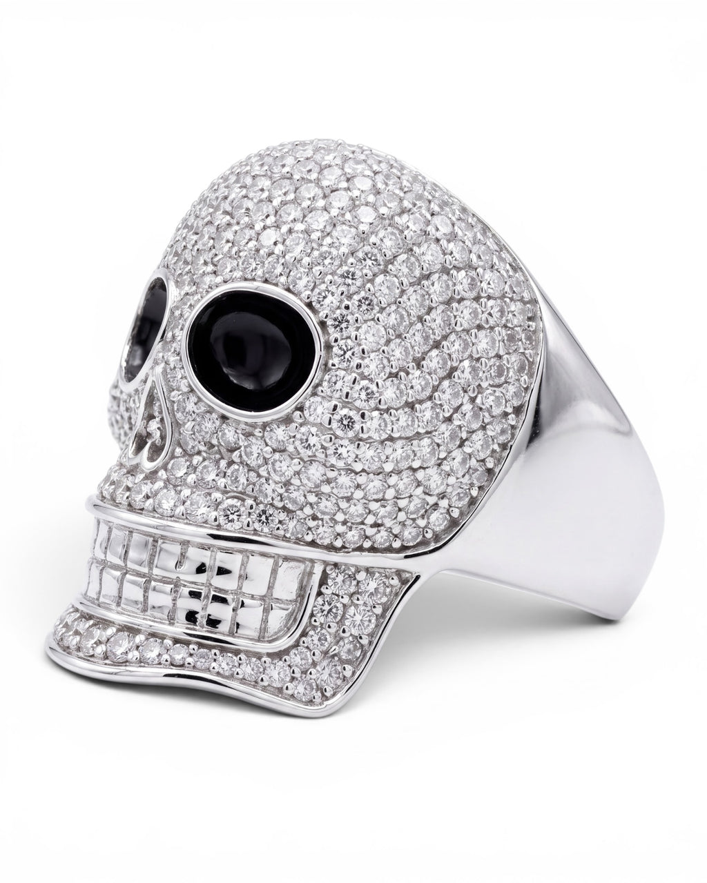Anillo calavera italiano