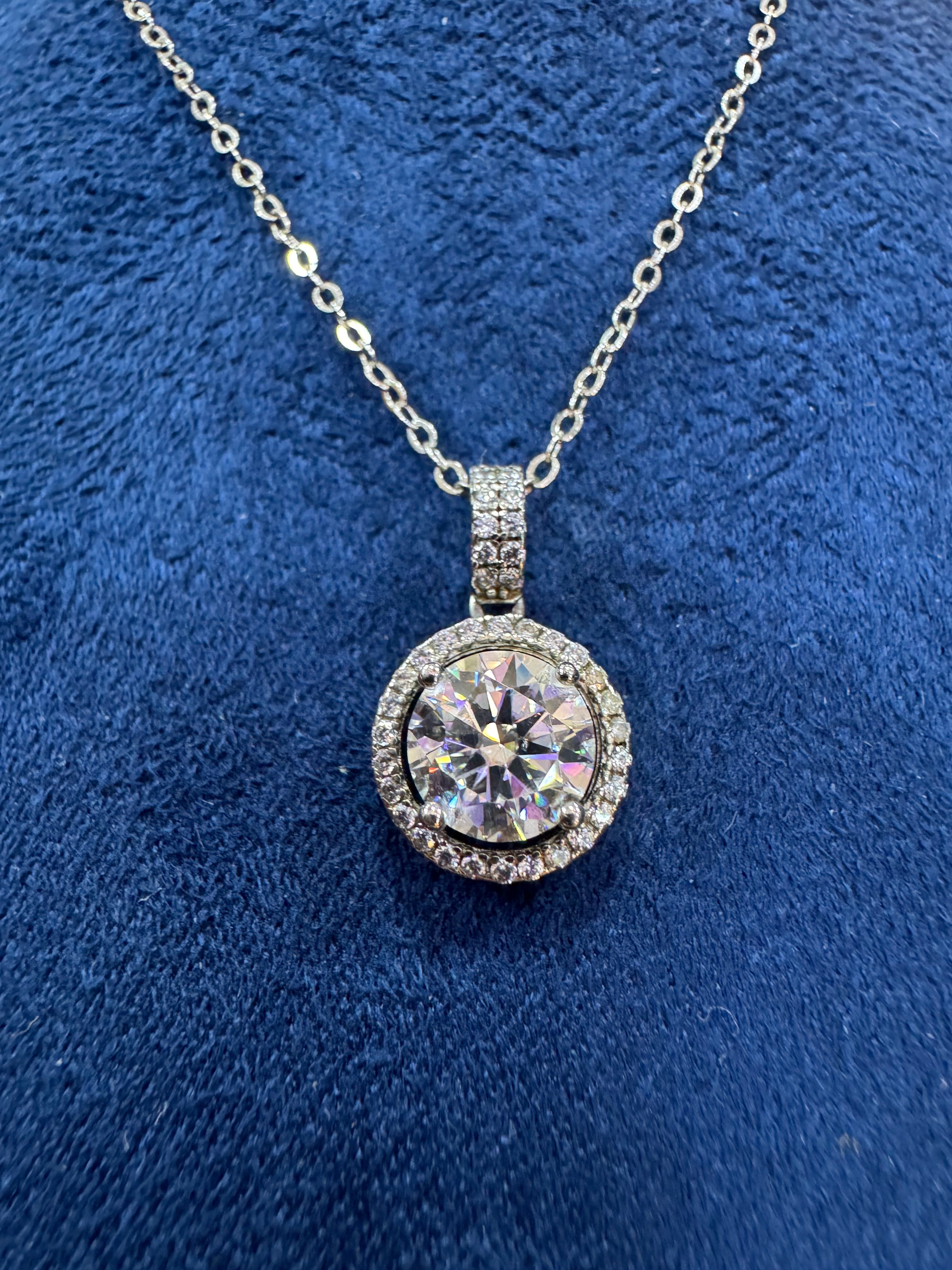 Moissanite Necklace