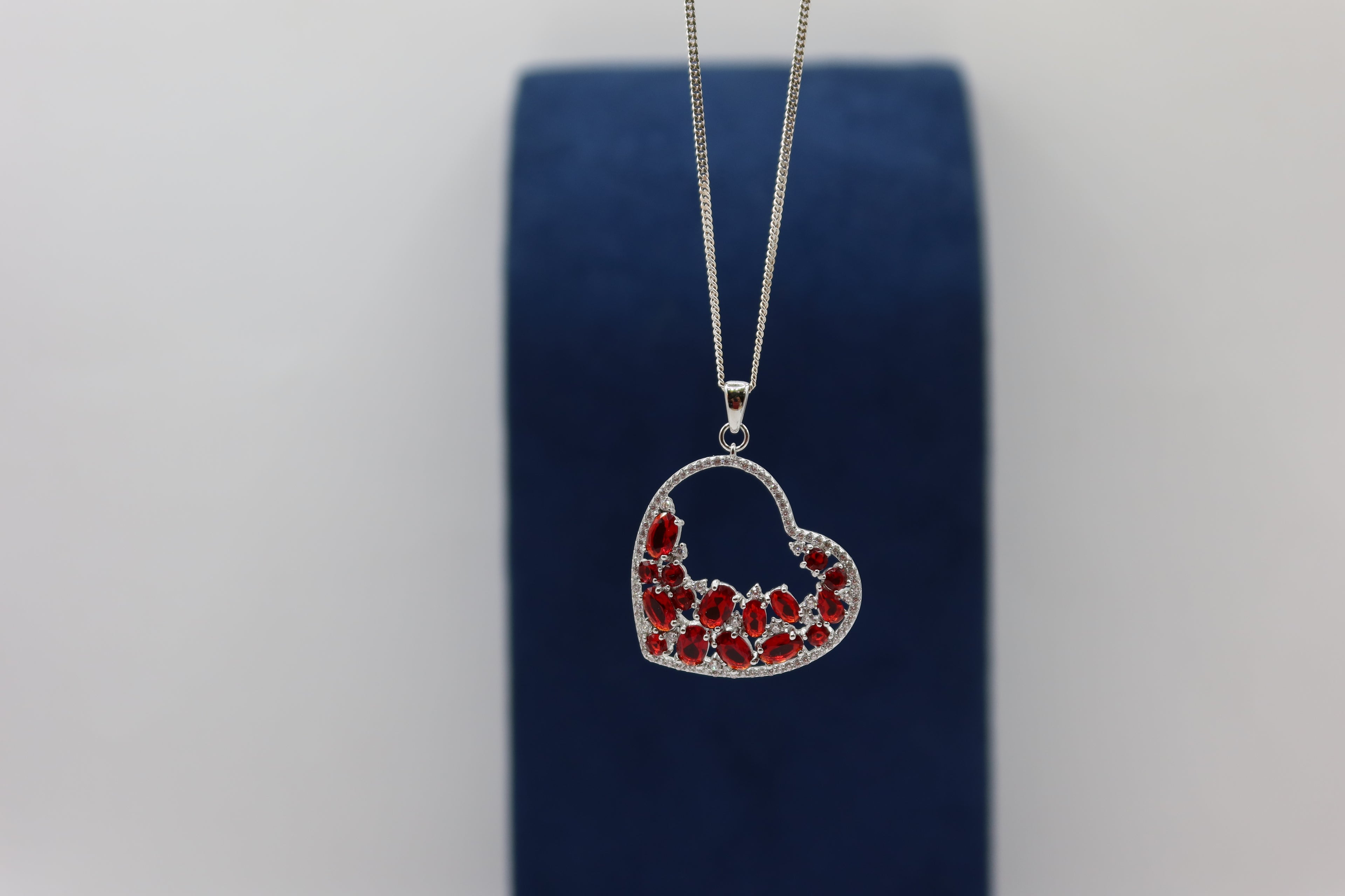 Collar dije corazón