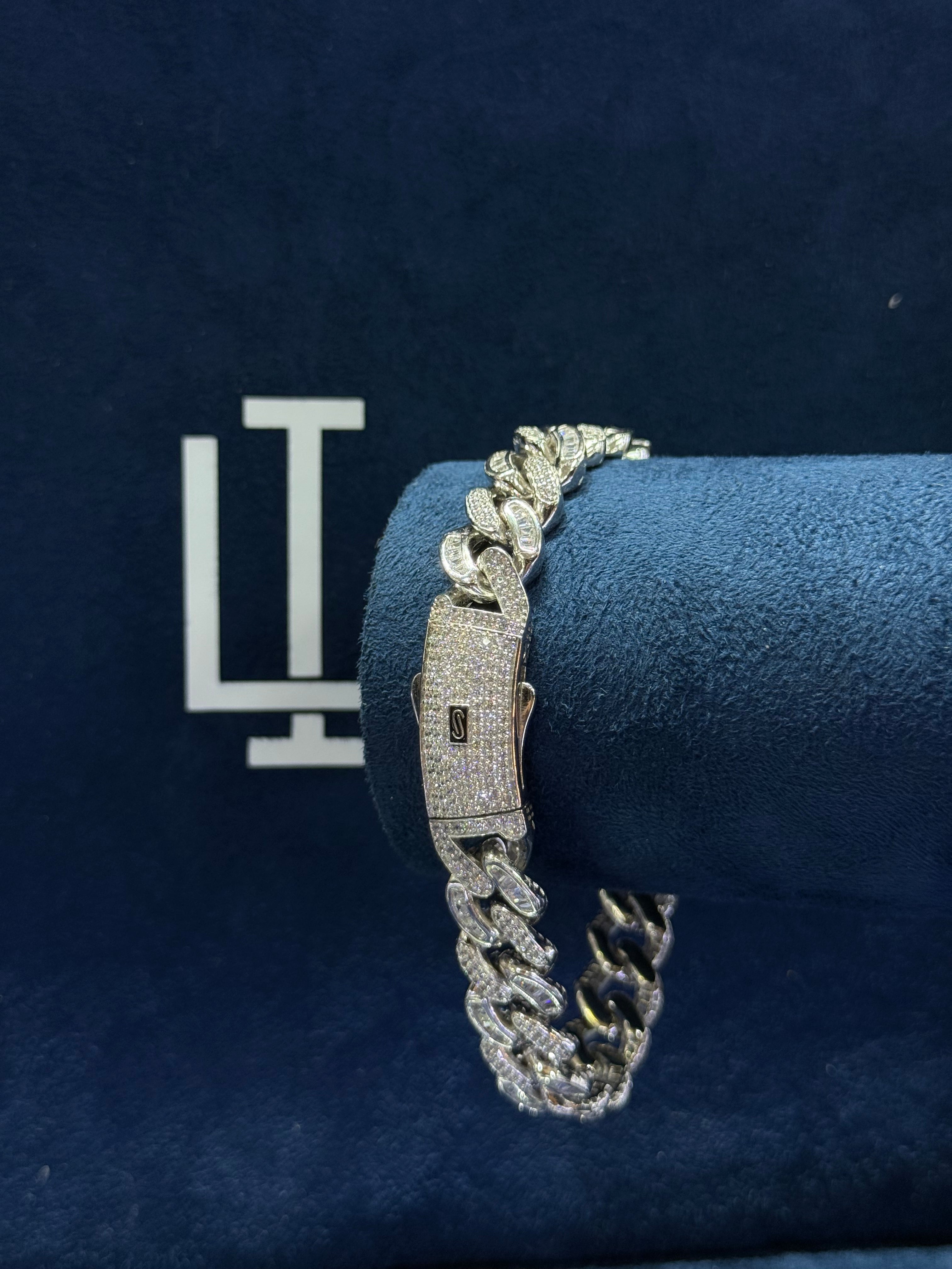 Monaco Miami baguette 10mm bracelet