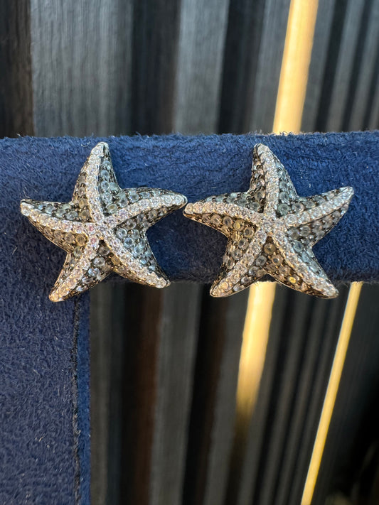 Aretes estrella de mar