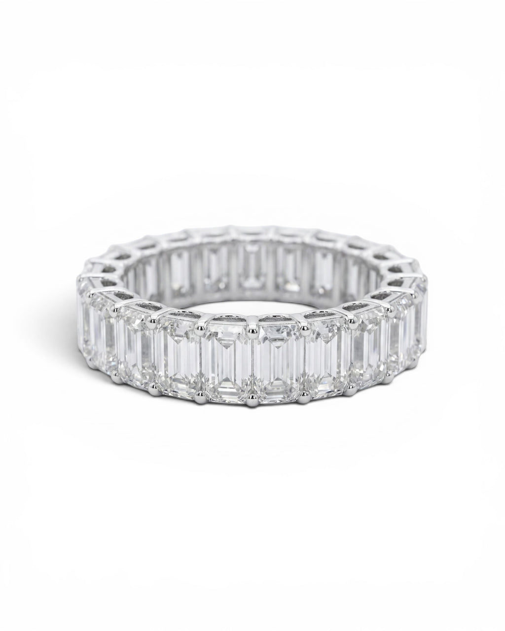 Anillo churumbela moissanita