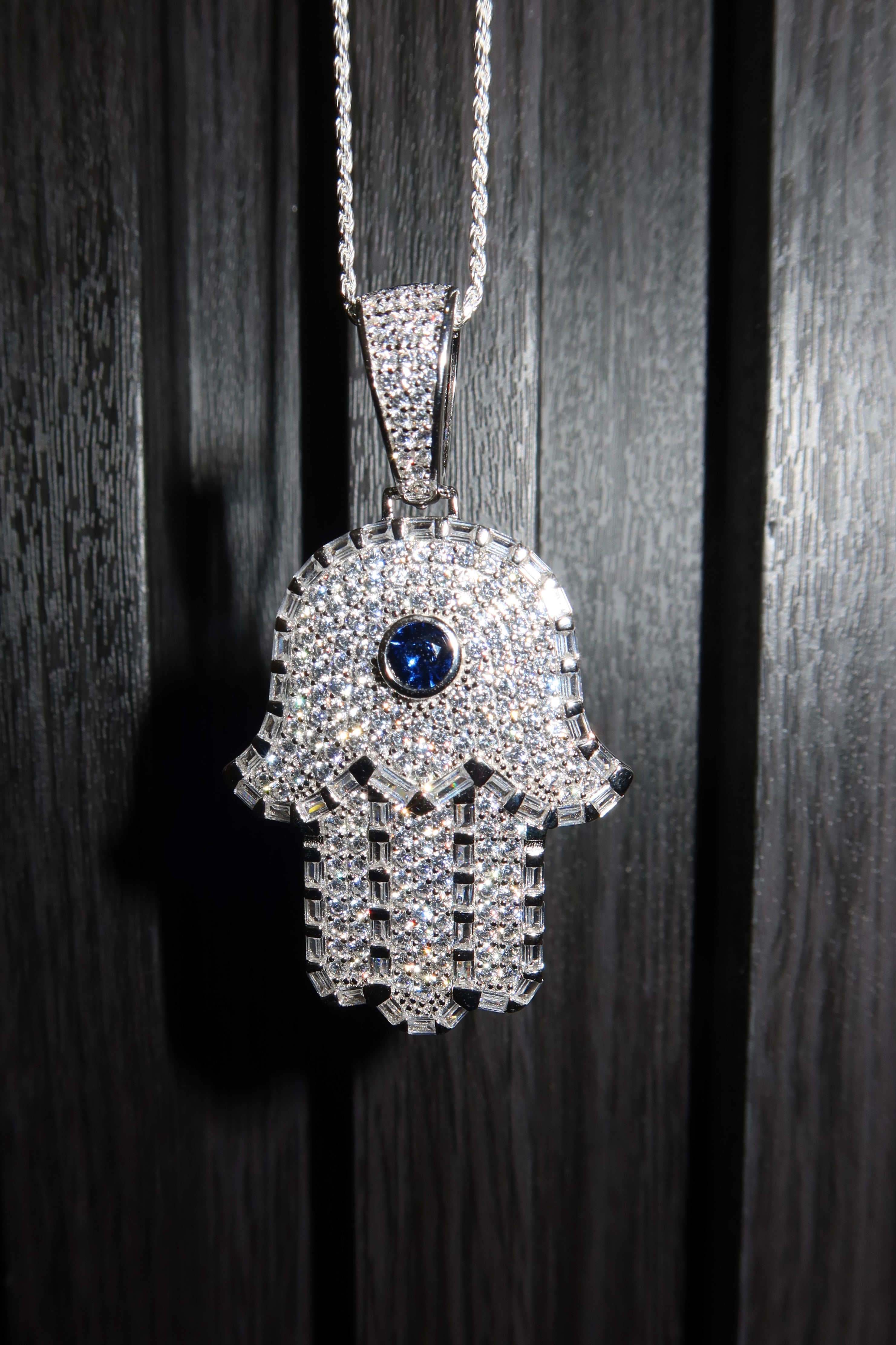 Dije mano de Fátima baguette