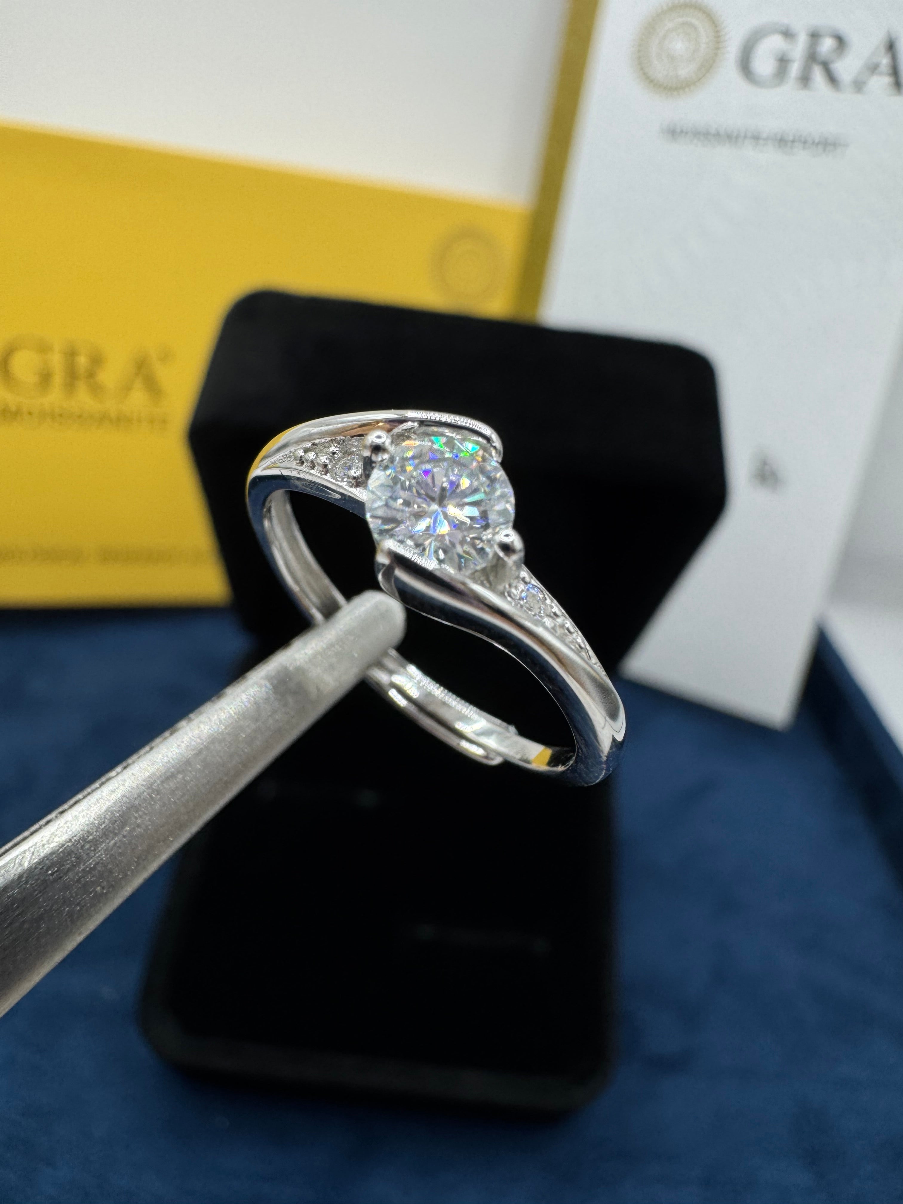 Anillos de promesa hombre y mujer ajustables