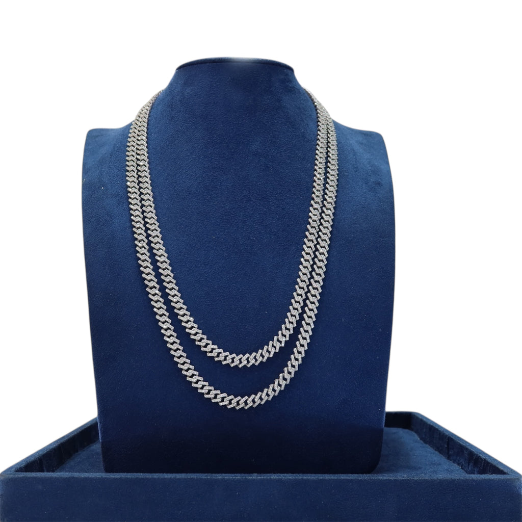 Cadena Miami 7mm hueca