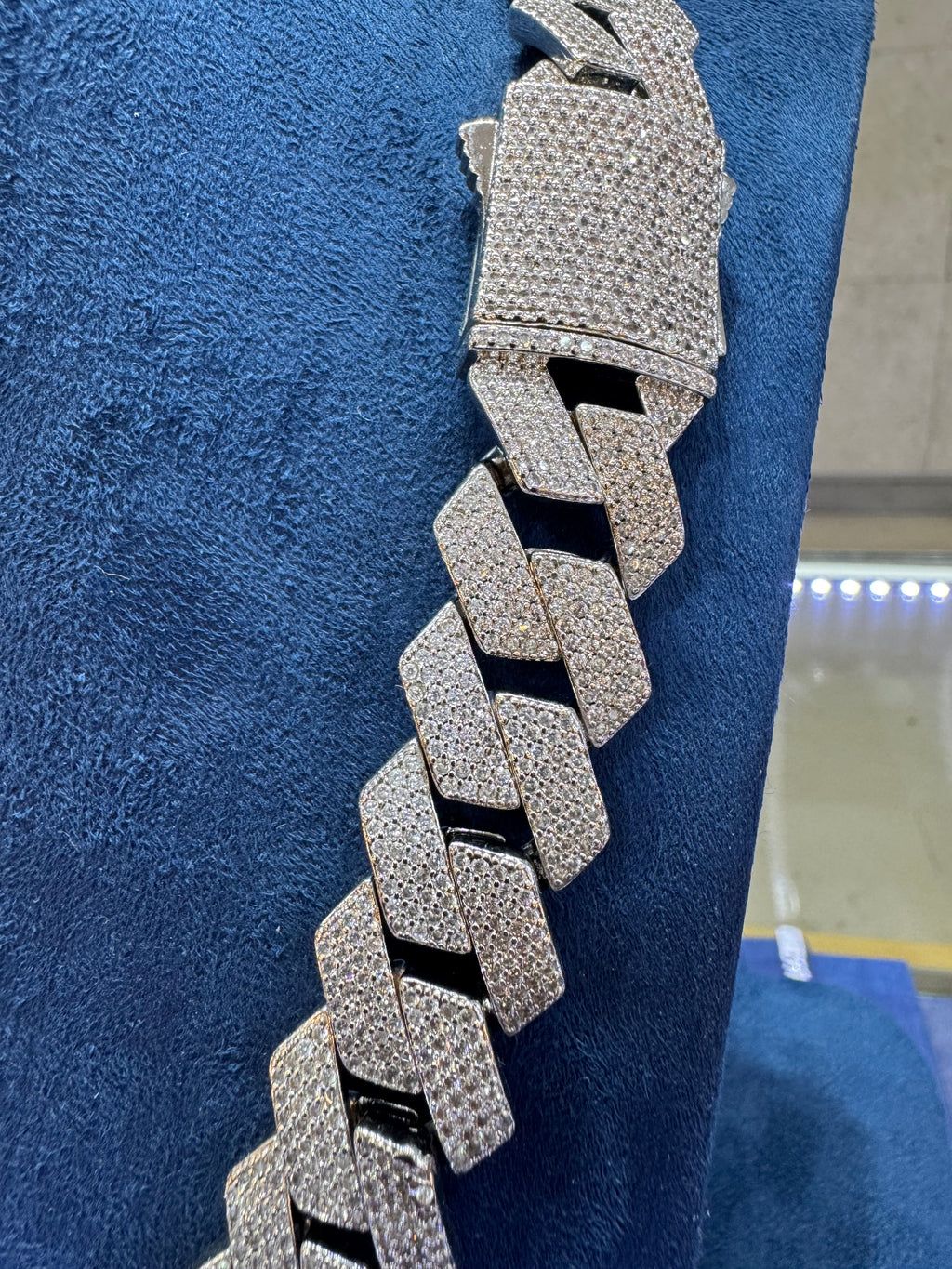 Cadena Miami oro laminado