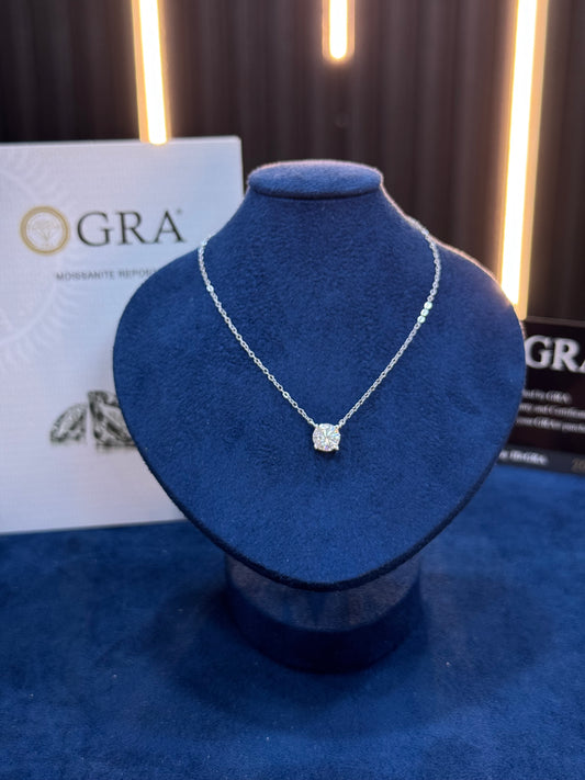 Collar 1CT moissanita