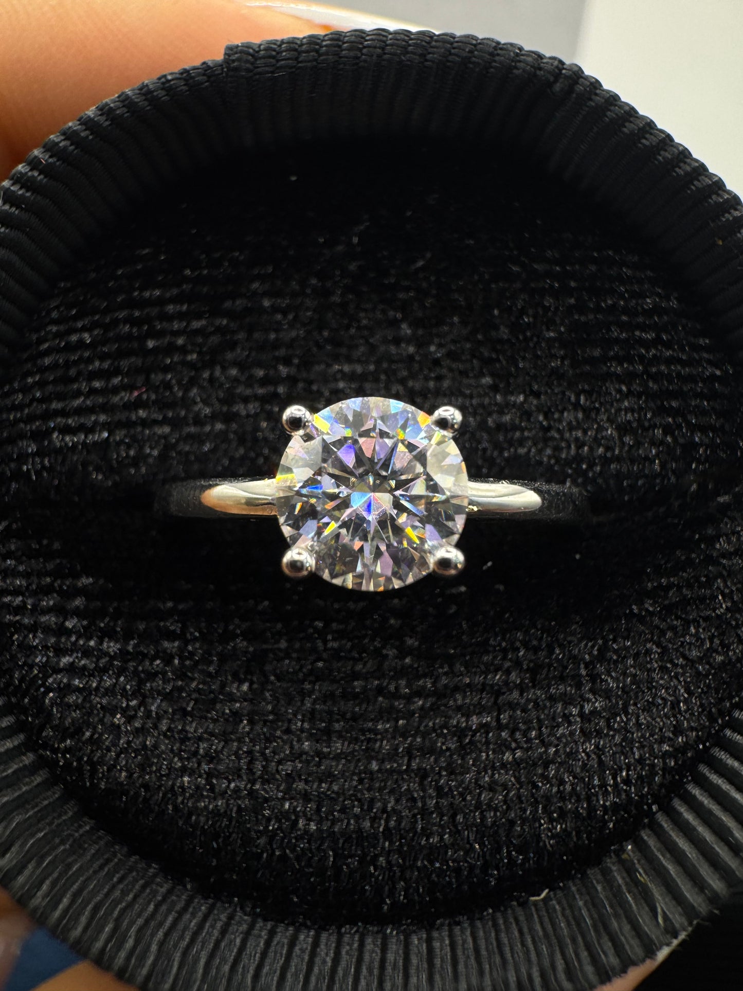 Anillo solitario