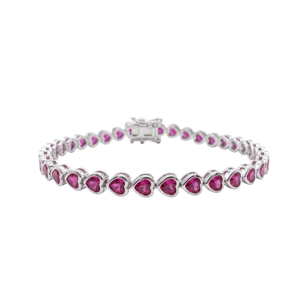 Pulso corazón rosa