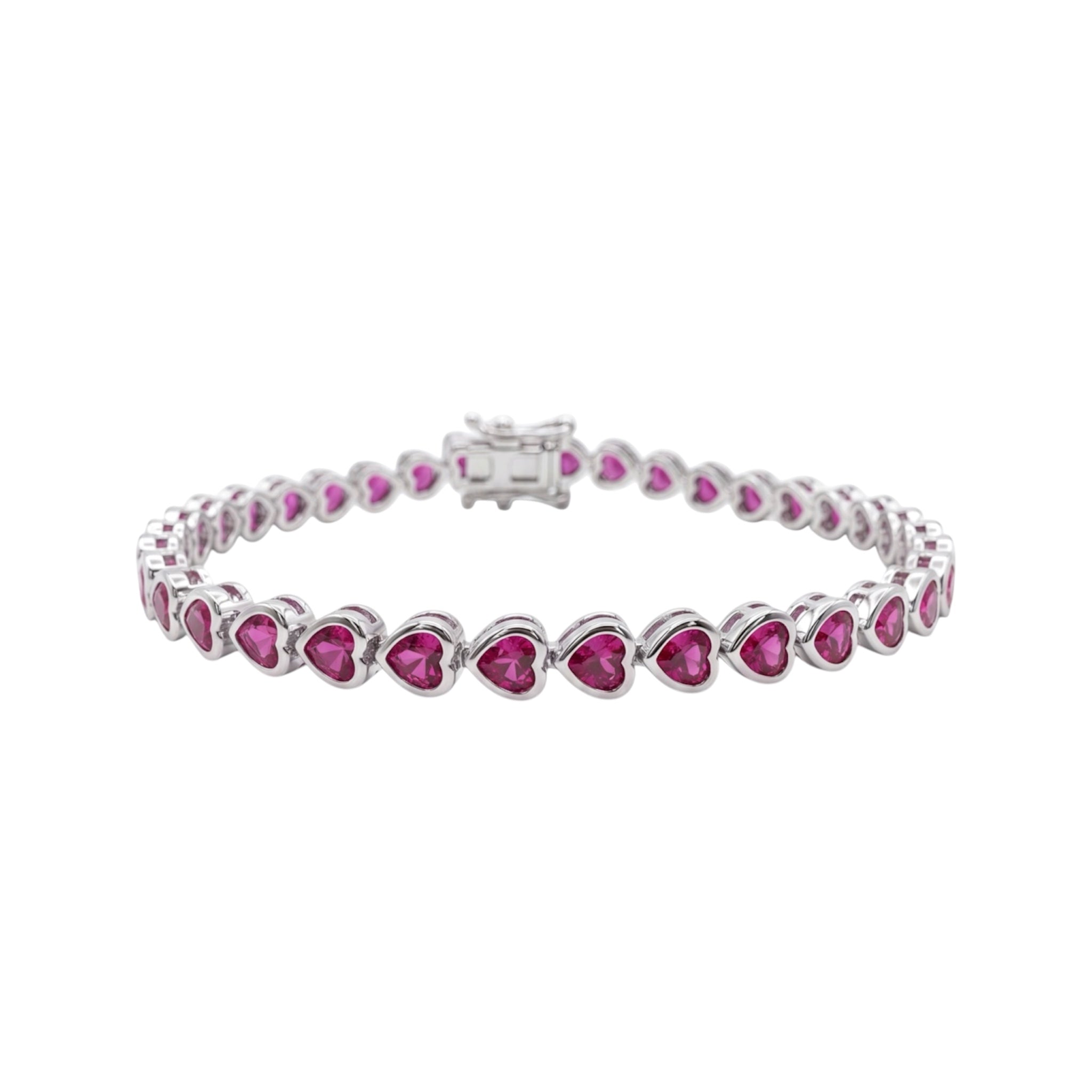 Pulso corazón rosa