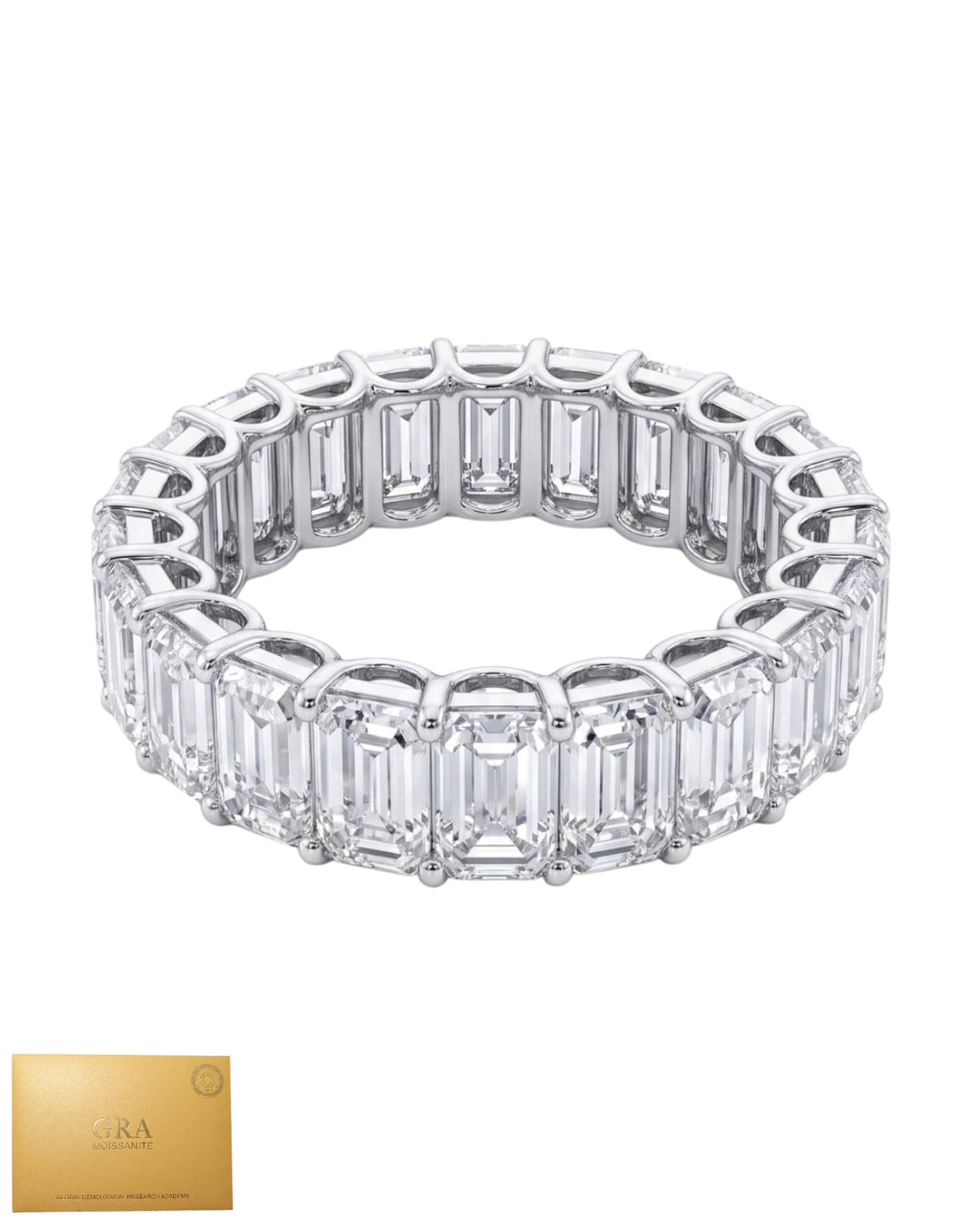 Anillo churumbela moissanita