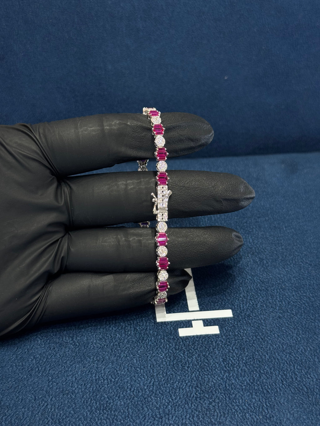 Pulso baguette rubi