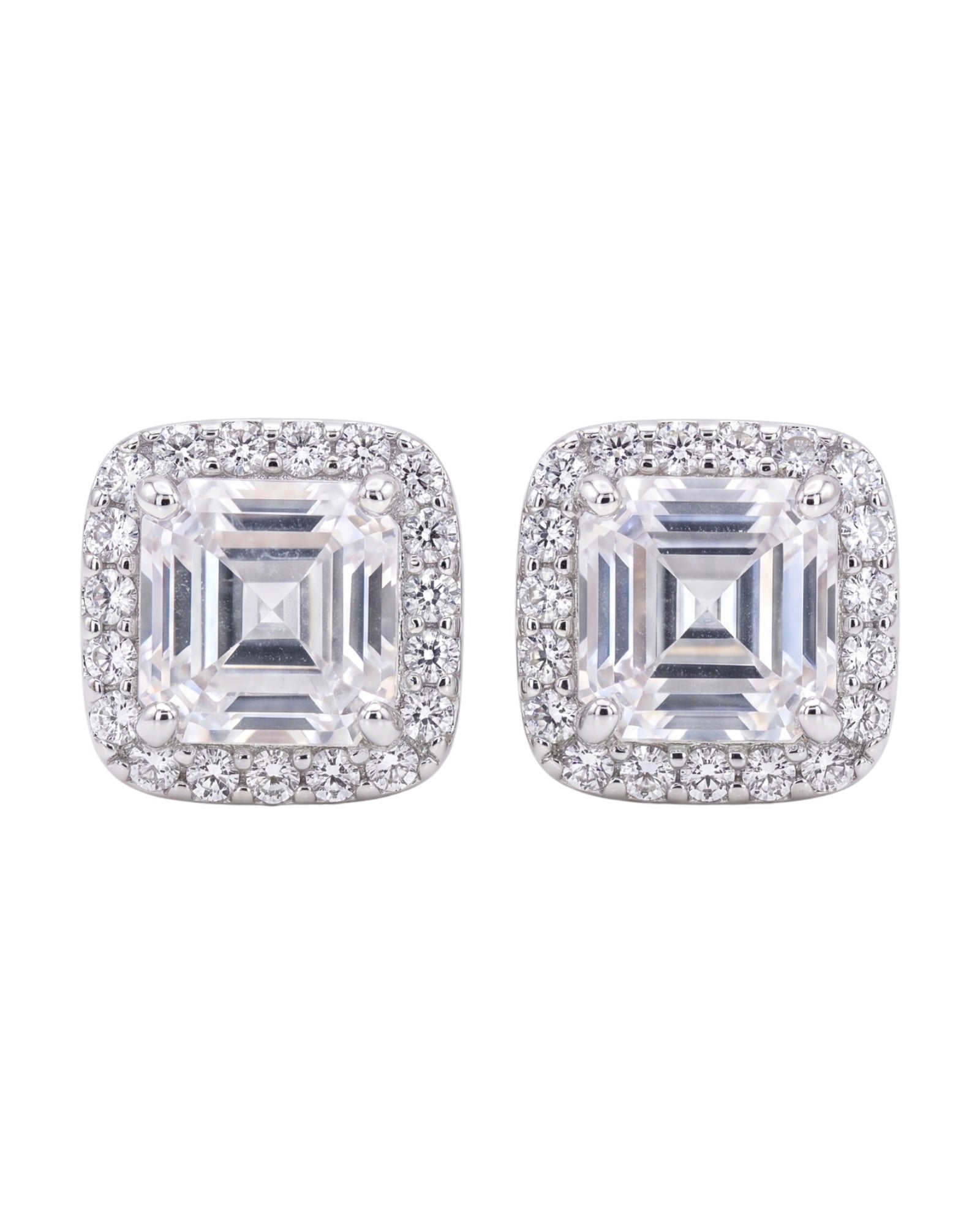 Aretes cuadrados