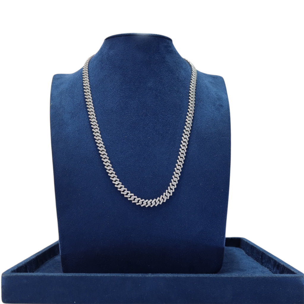 Cadena Miami 7mm hueca