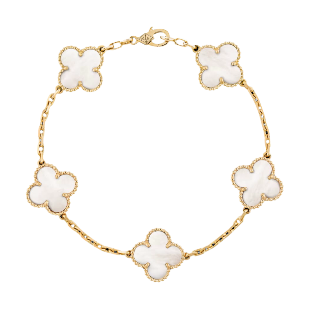 VCA 5 motif bracelet