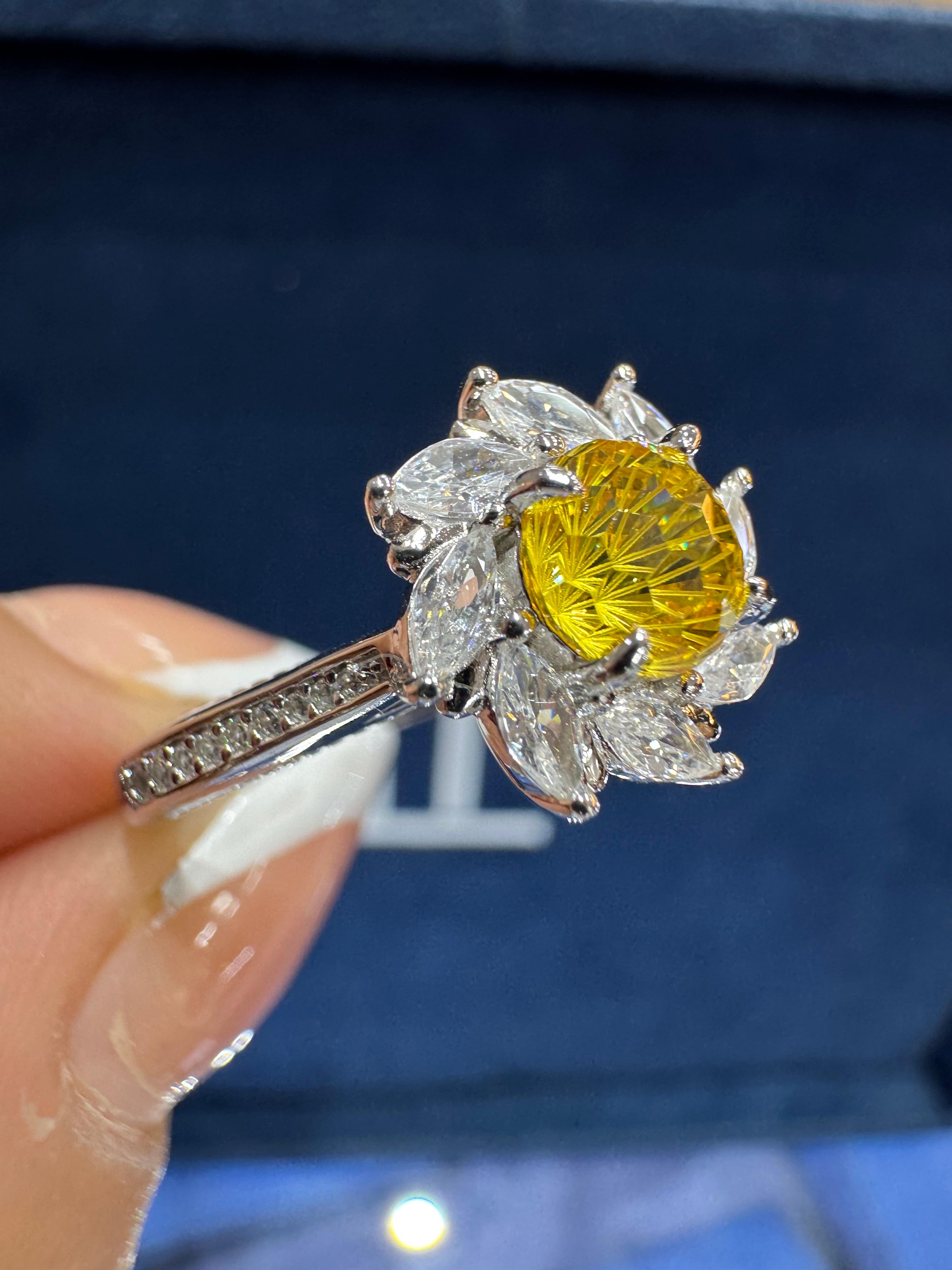 Anillo girasol