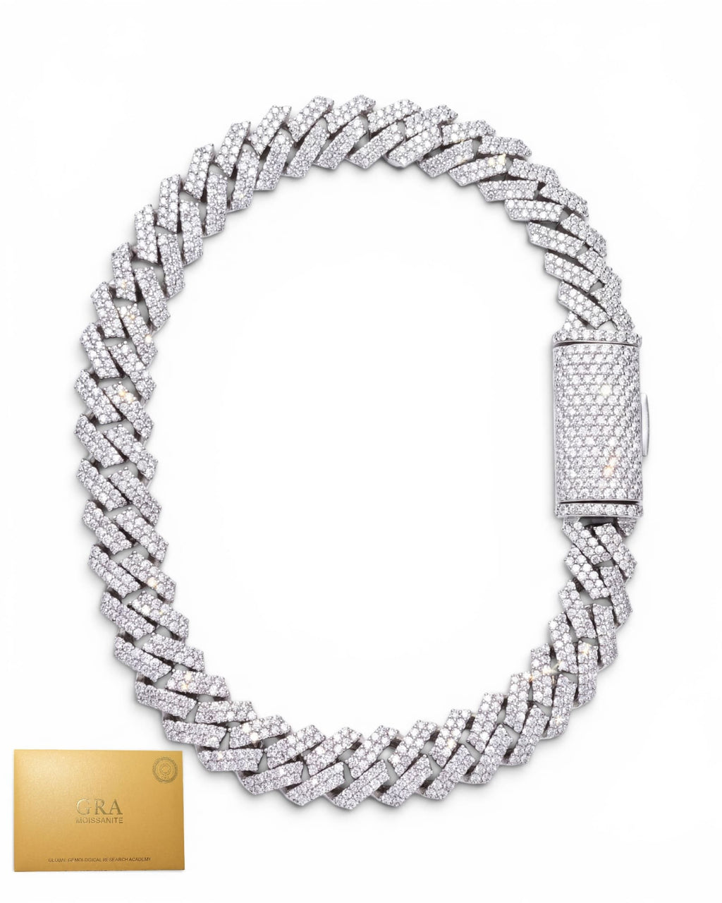 Pulso Miami moissanita 8mm VVS
