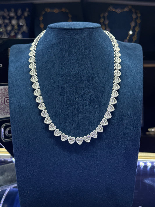 Cadena de corazones