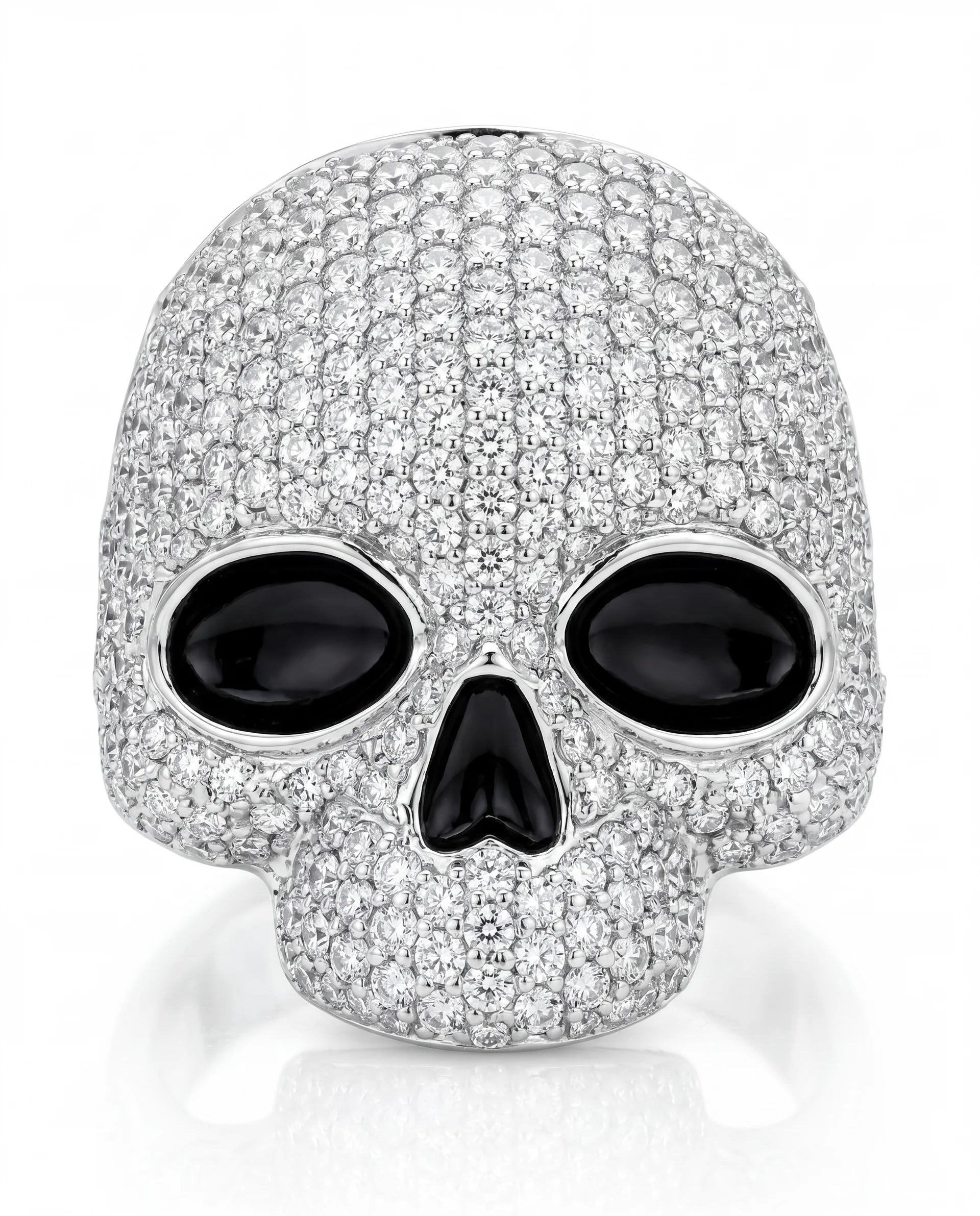 Anillo calavera ántrax