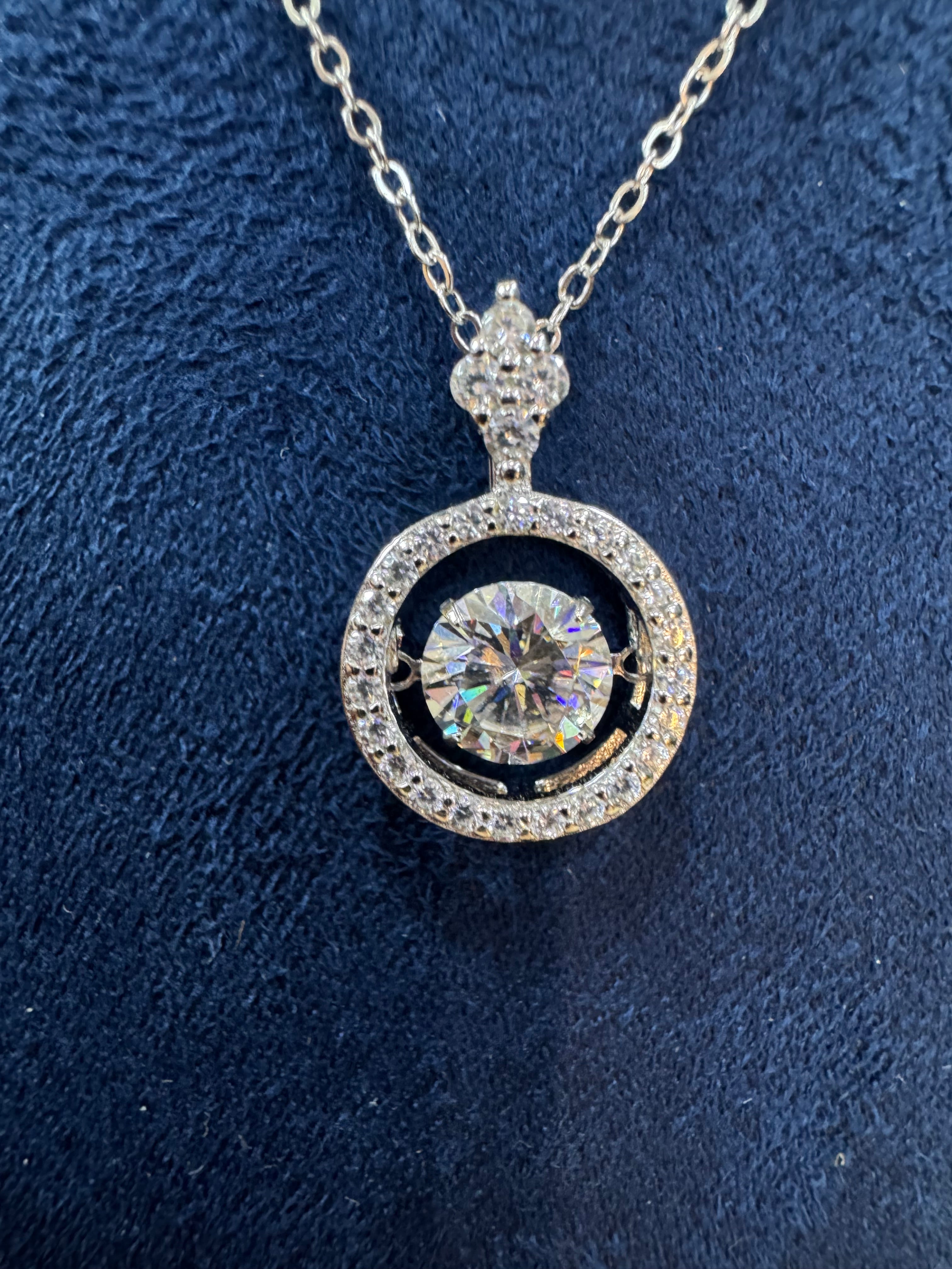 Moissanite Necklace
