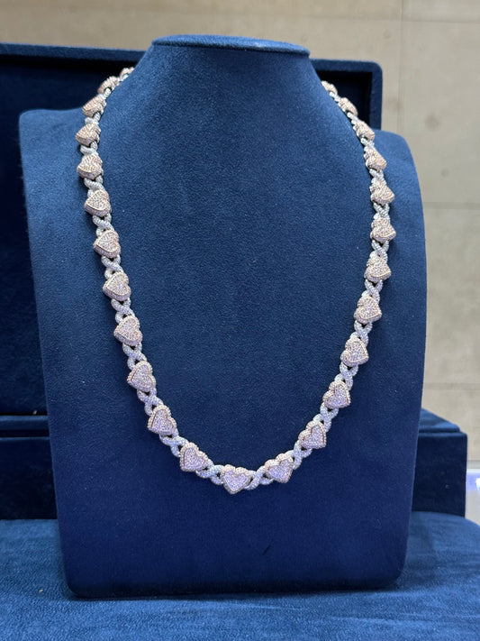 Cadena infinity corazón