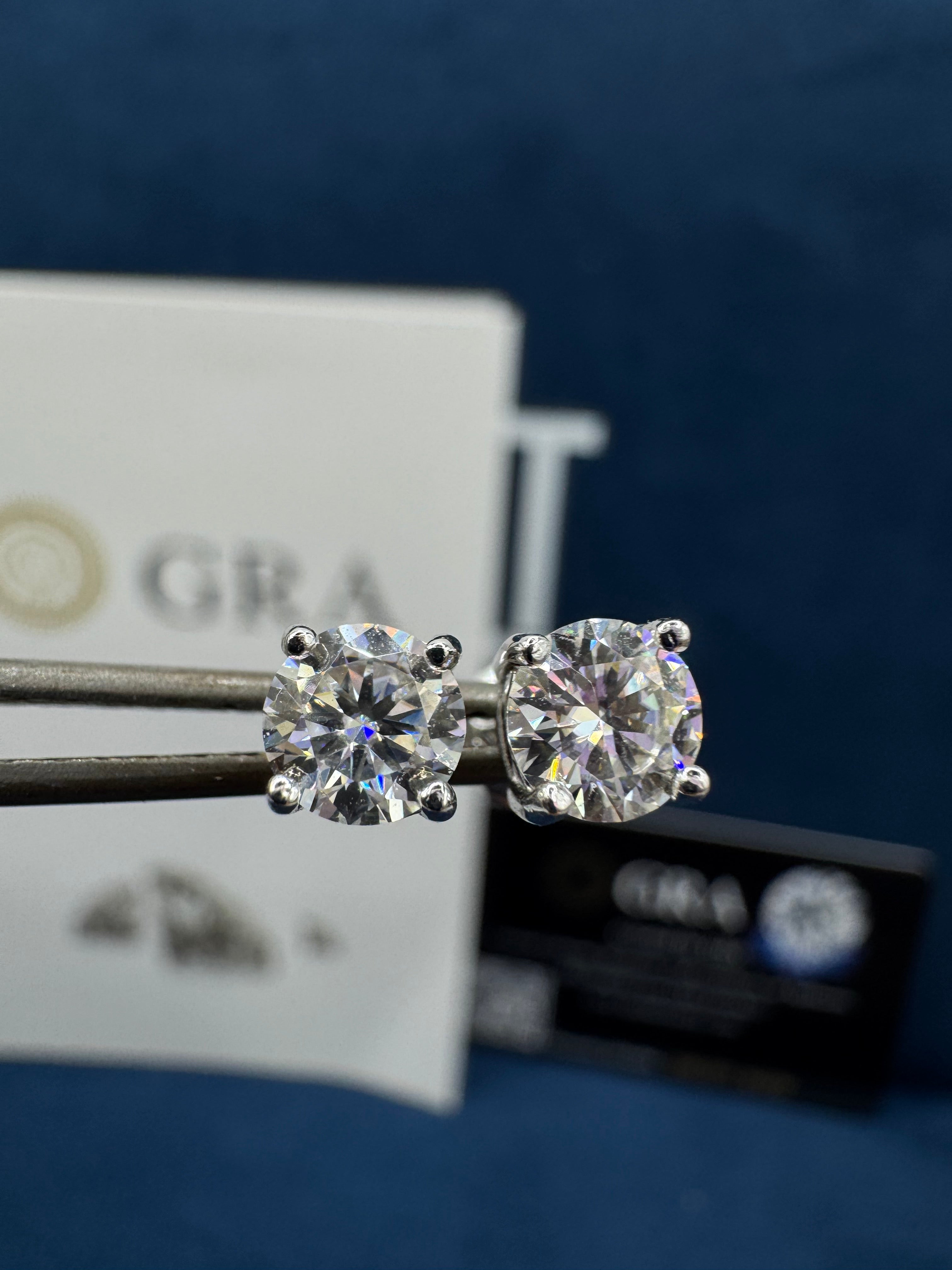 Moissanite Earrings